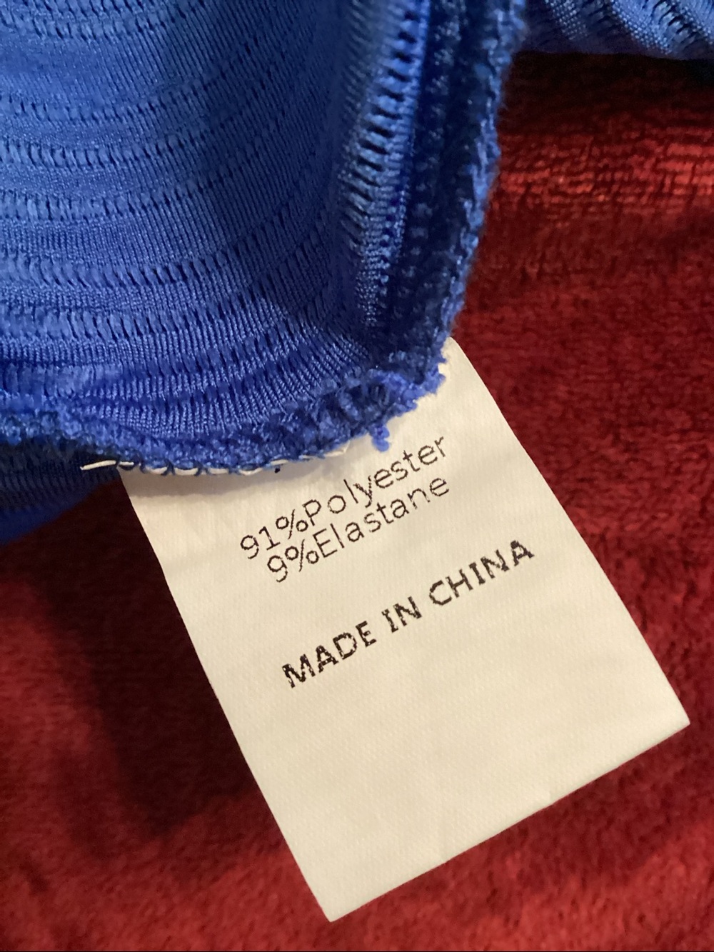 Classic Pleated Button-Front Pantsuit in Royal Blue - Picture 12 of 12